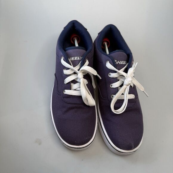 Heelys Skate Sneaker Mens Size 9 Dark Blue Low Top Skating Shoes HE100755 -EUC main image 13